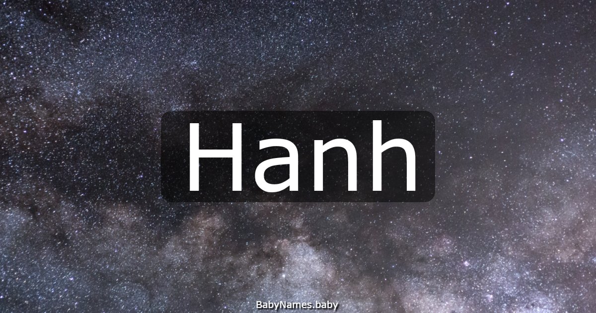 Hanh