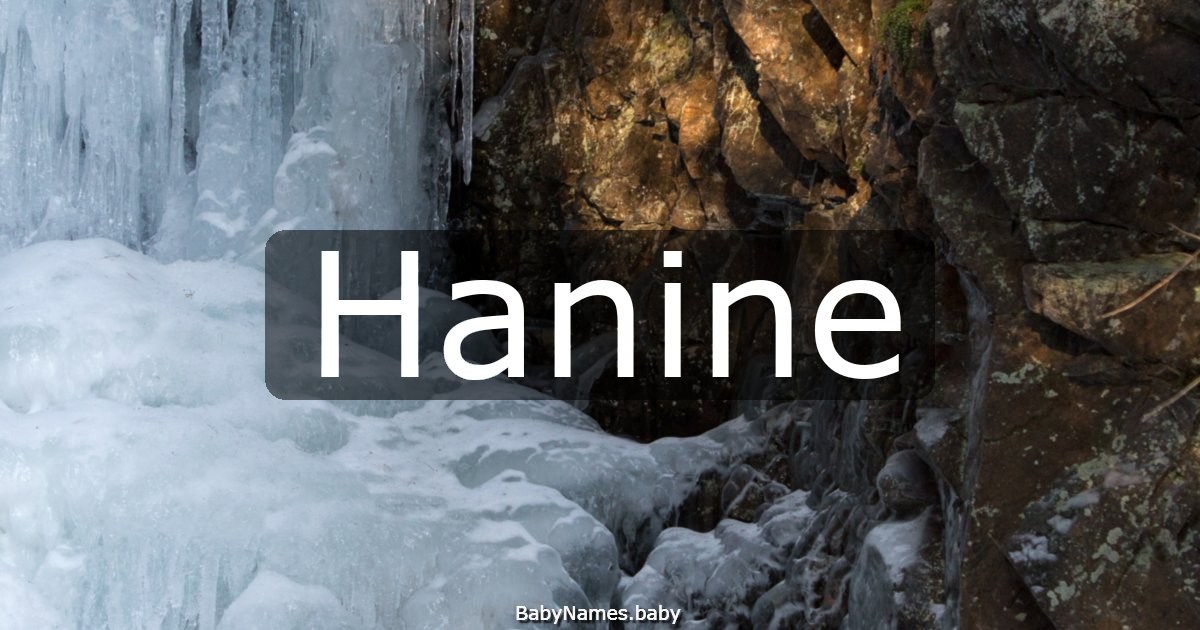 Hanine