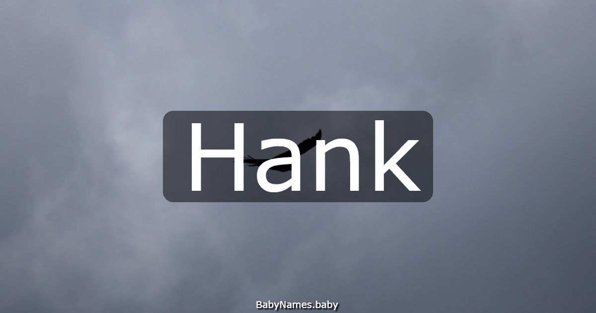 Hank
