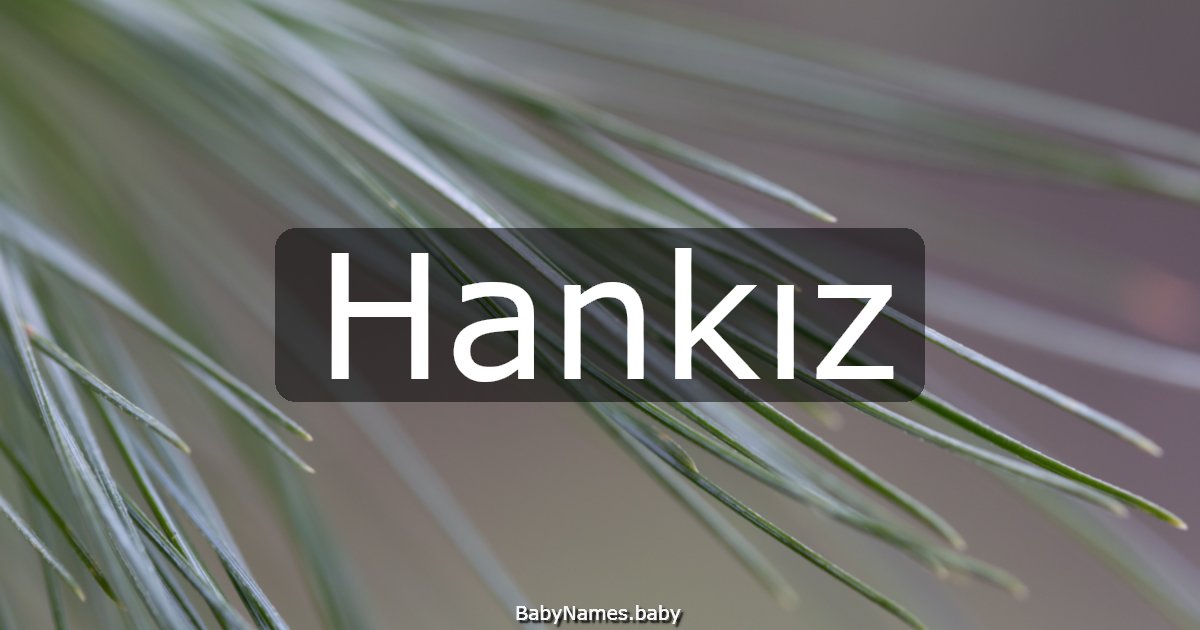 Hankız