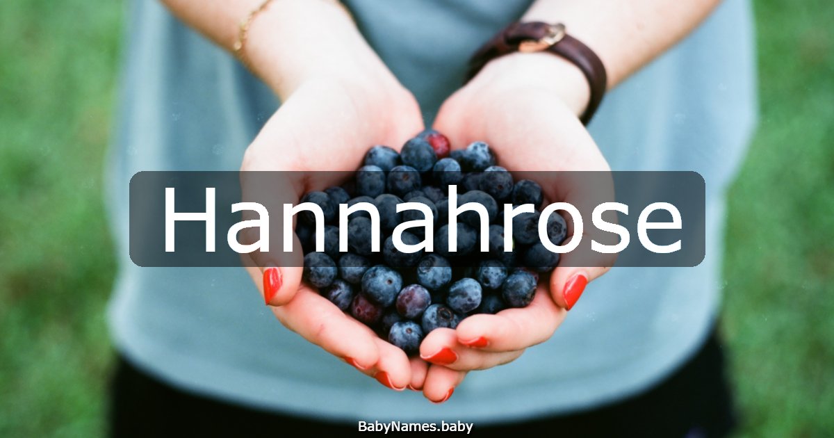 Hannahrose