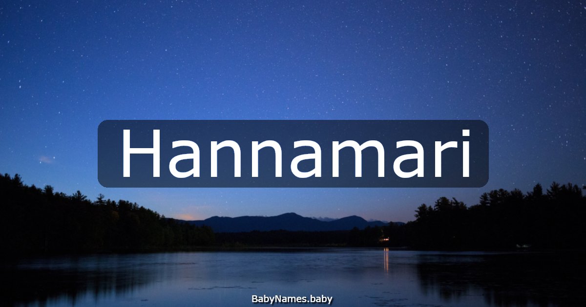 Hannamari