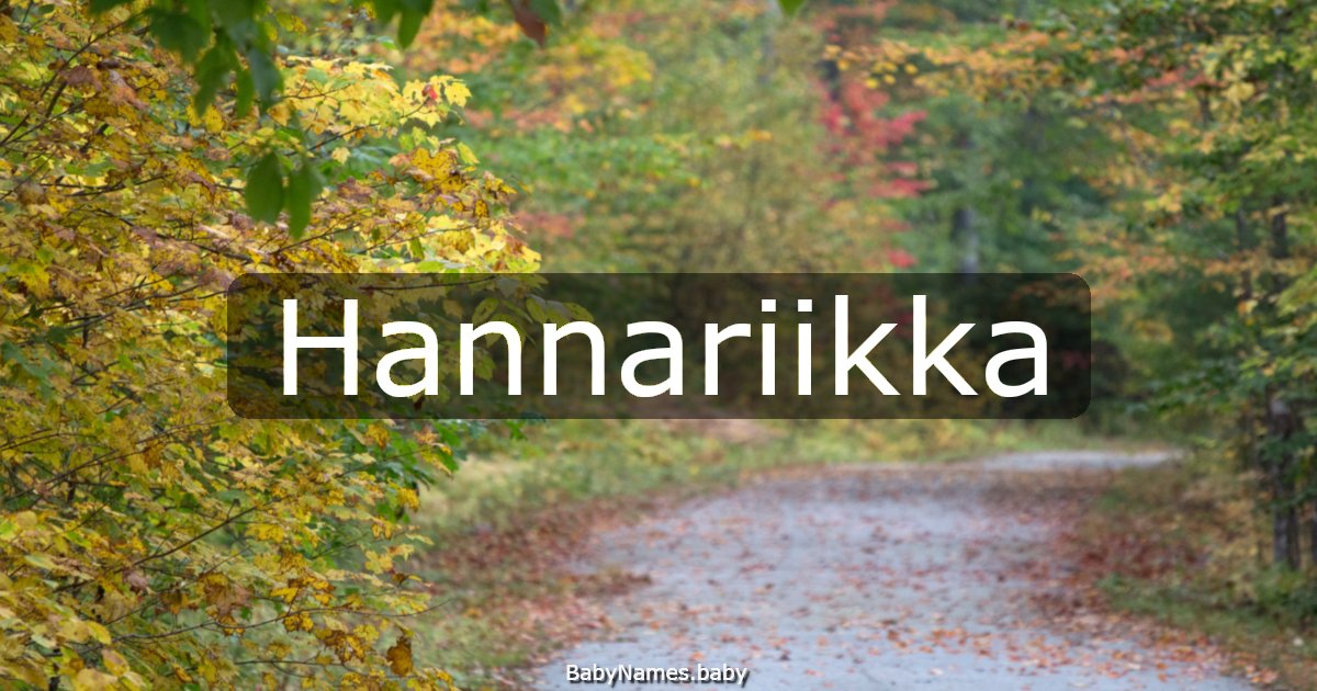 Hannariikka