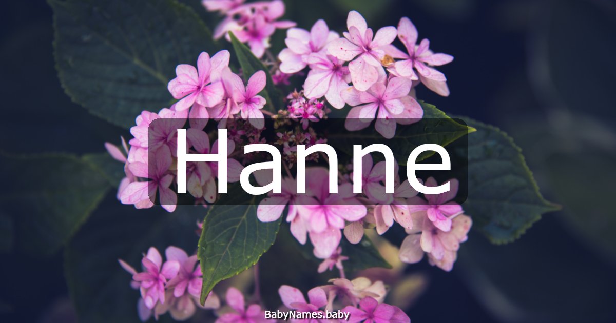 Hanne
