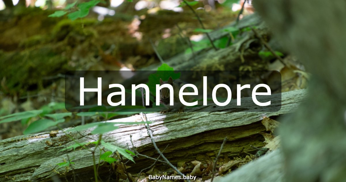 Hannelore