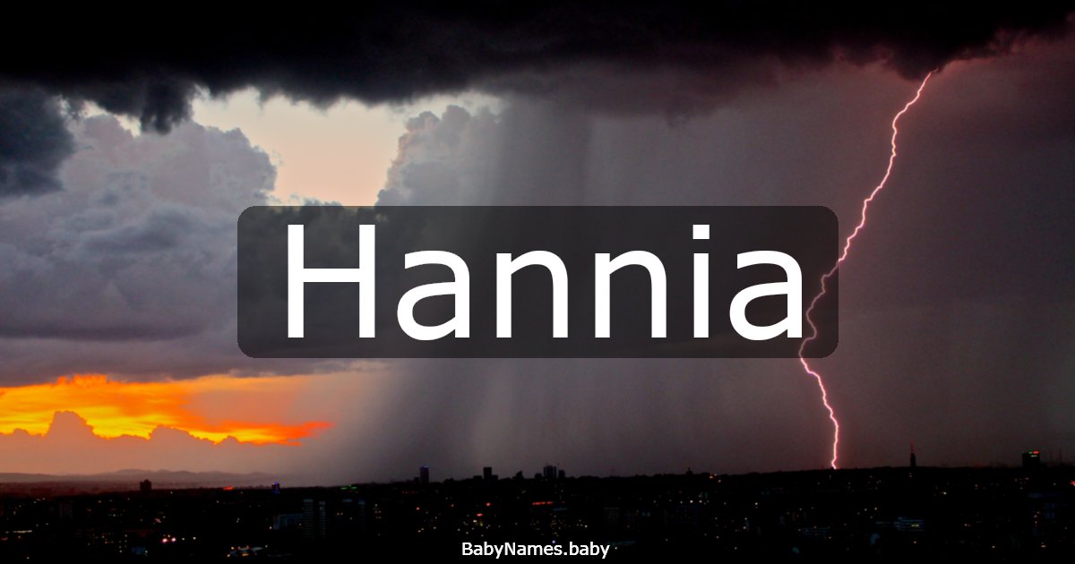 Hannia