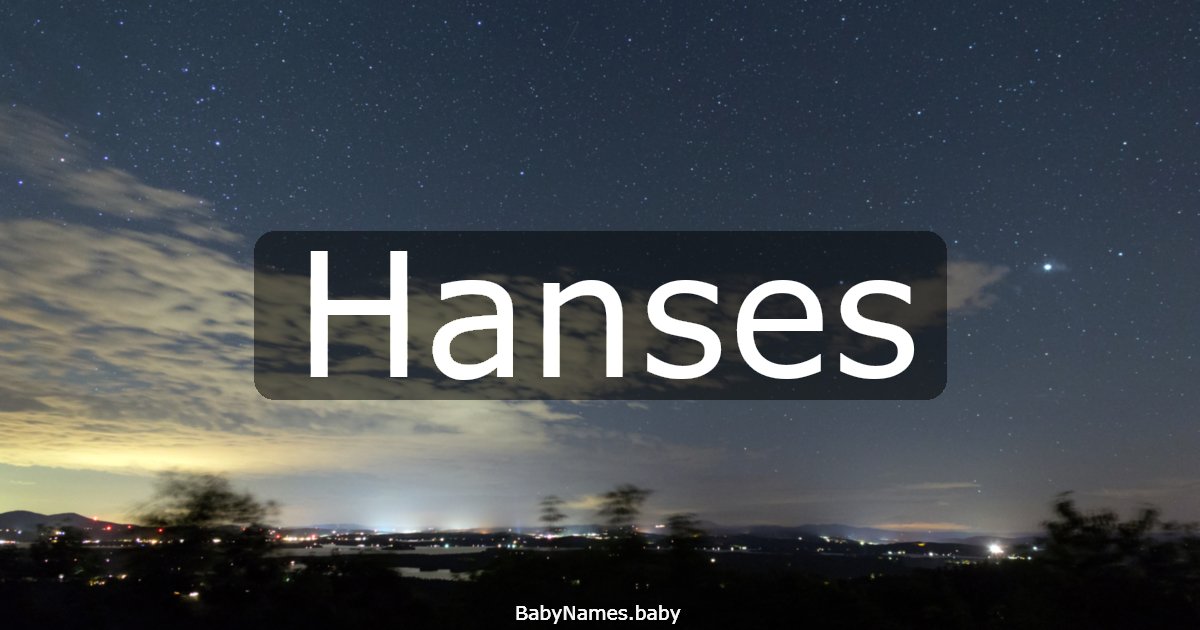 Hanses