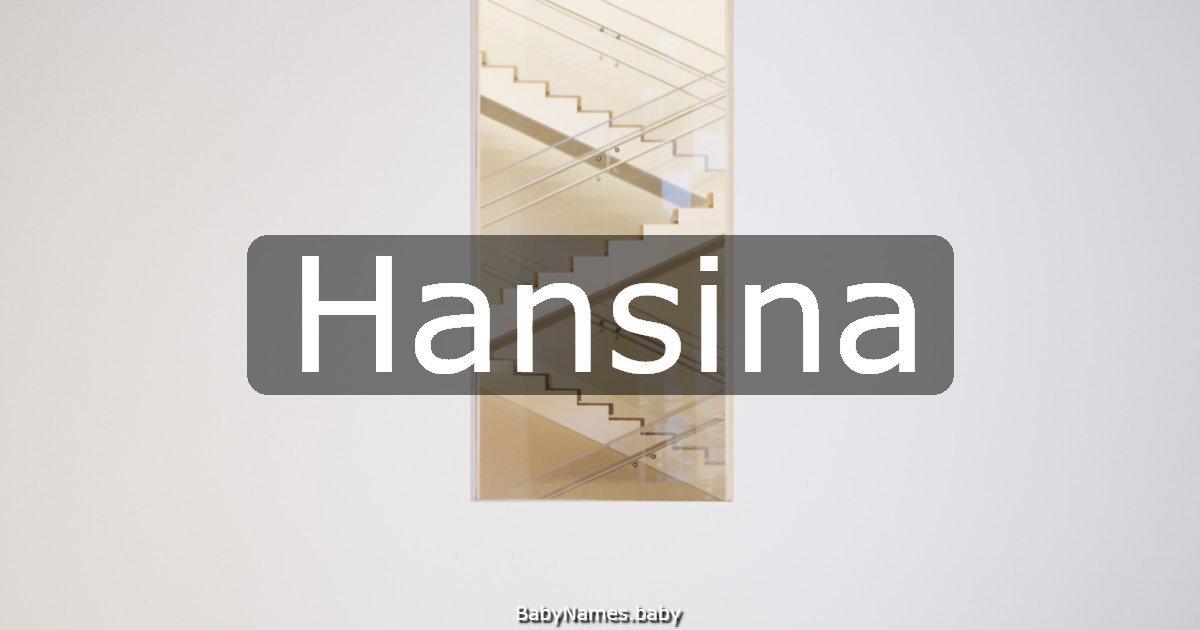 Hansina