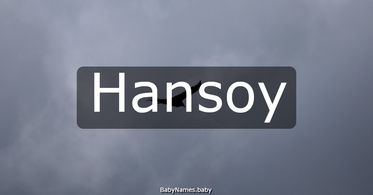 Hansoy
