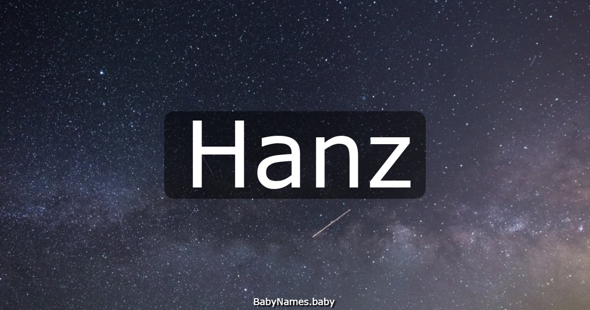 Hanz