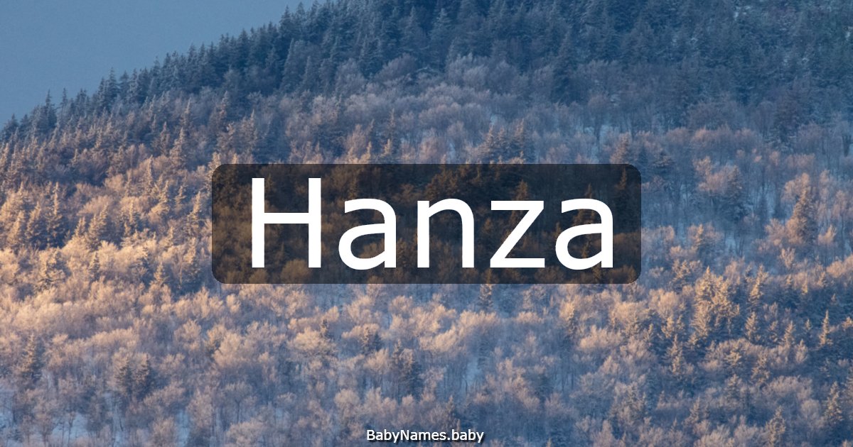 Hanza