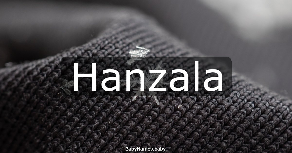 Hanzala