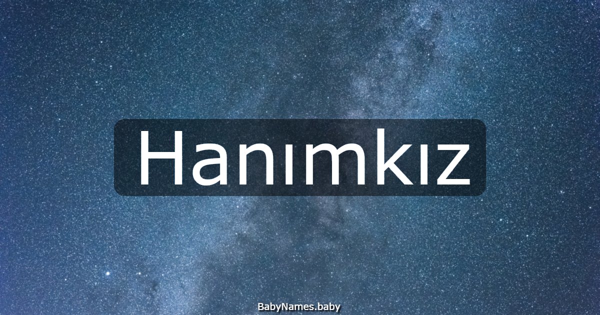 Hanımkız