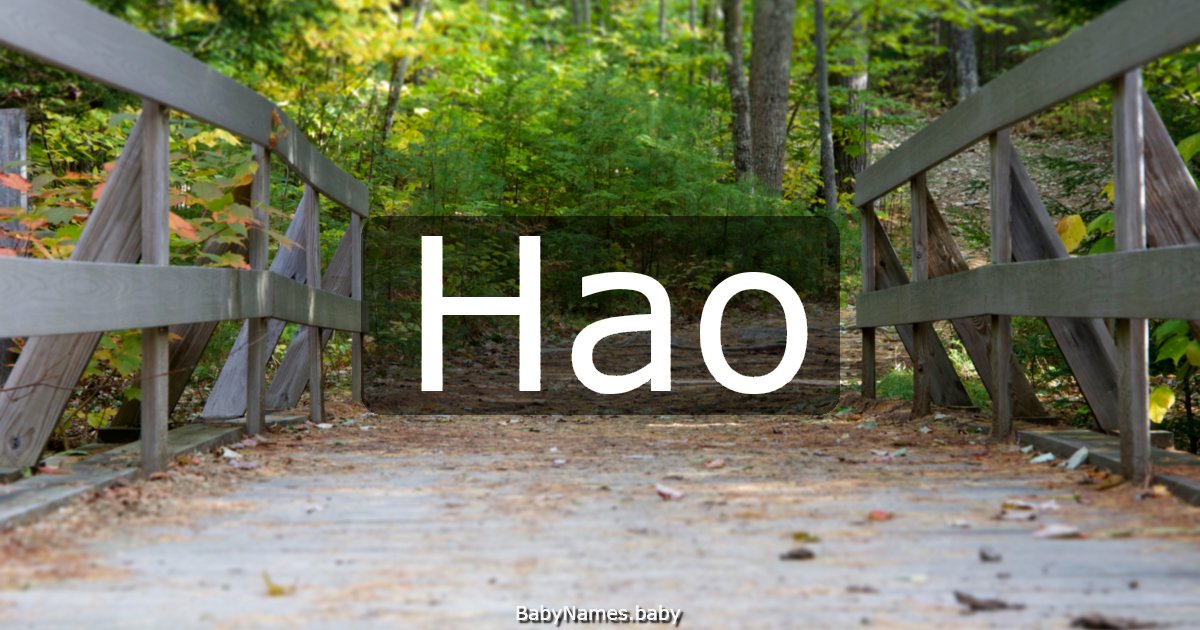 Hao