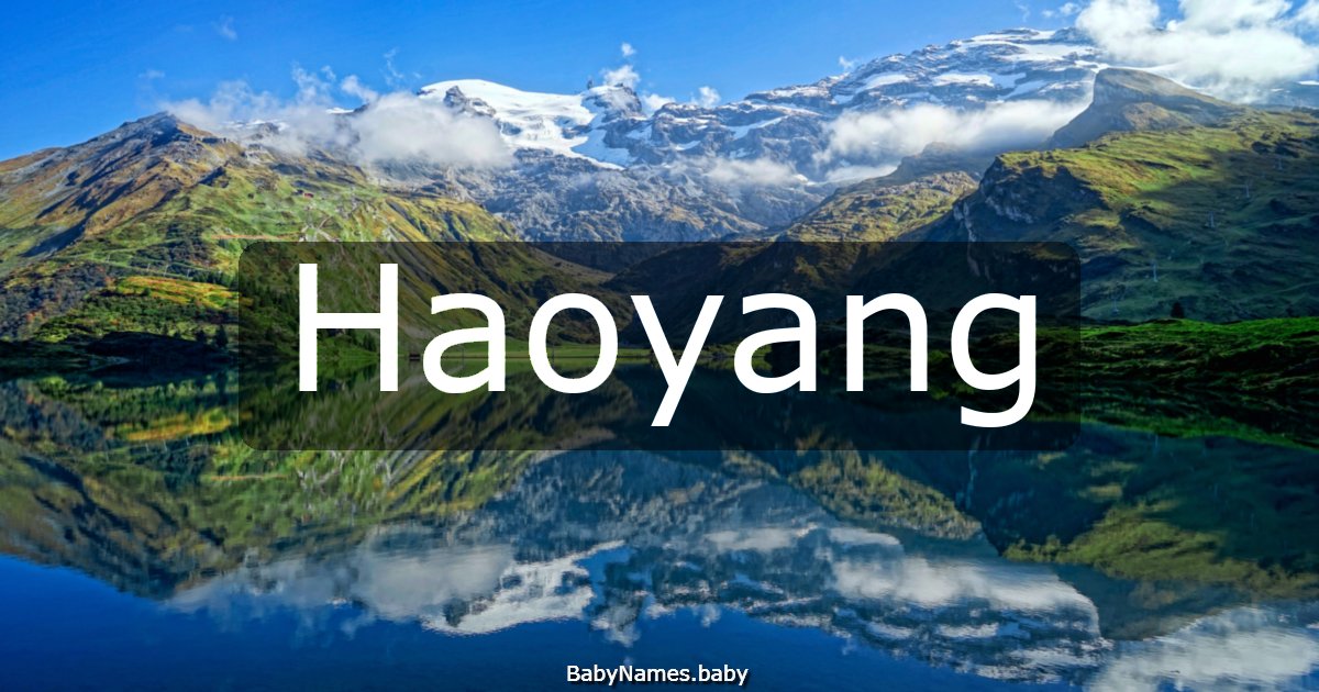 Haoyang