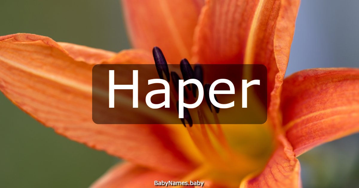 Haper