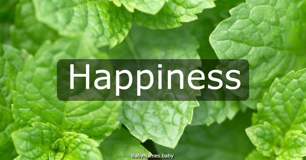 Happiness