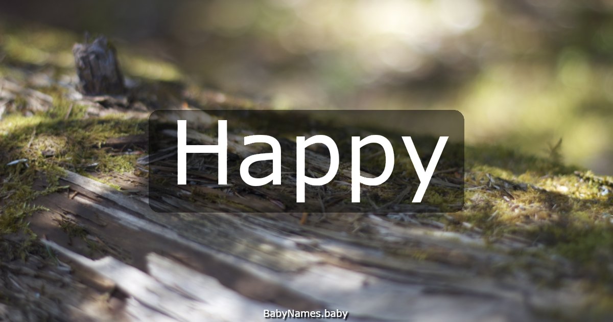 Happy