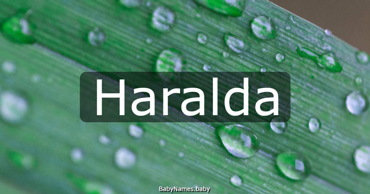 Haralda