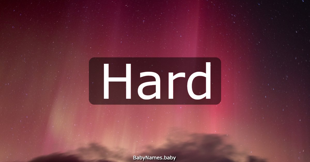 Hard