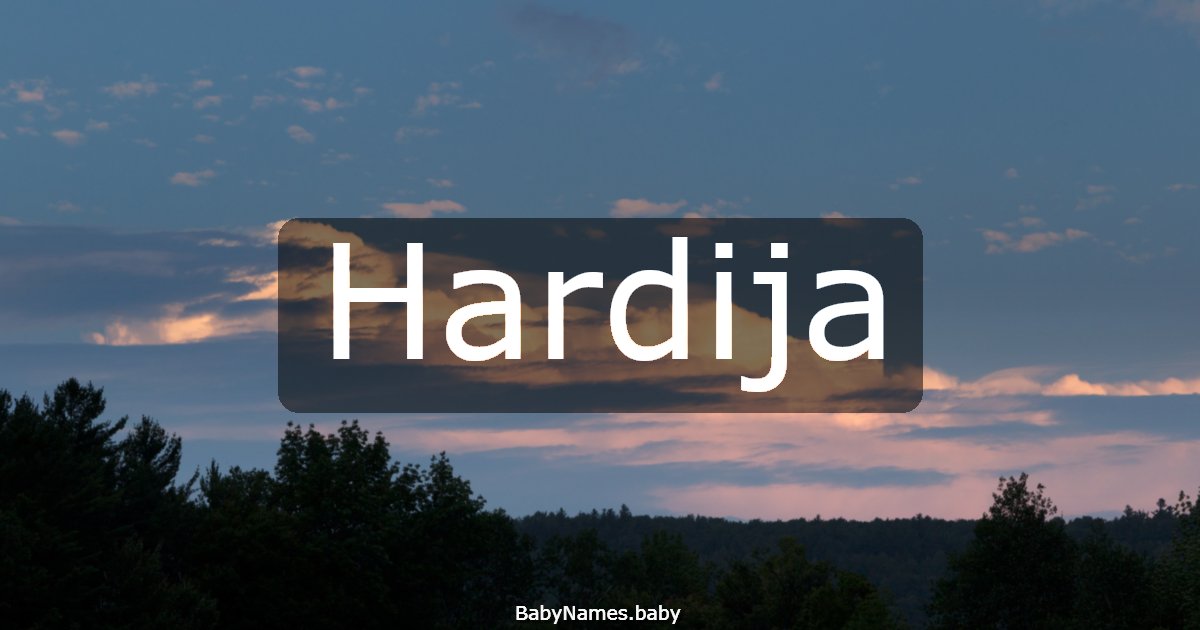 Hardija