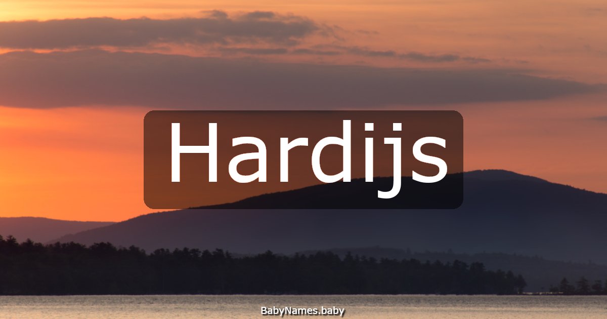 Hardijs