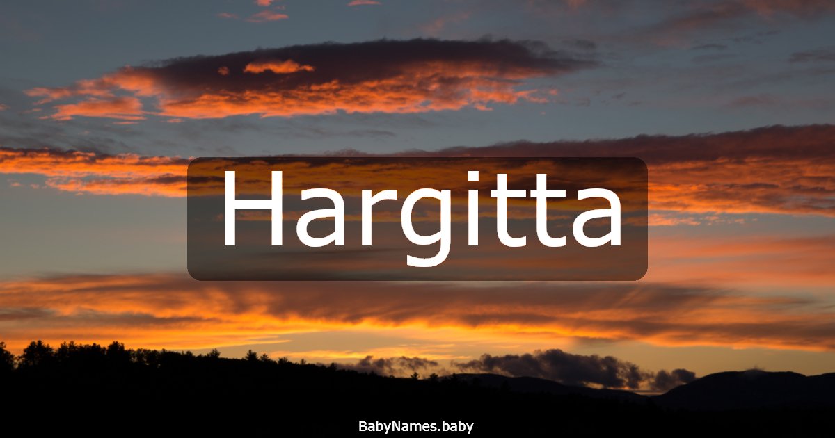 Hargitta