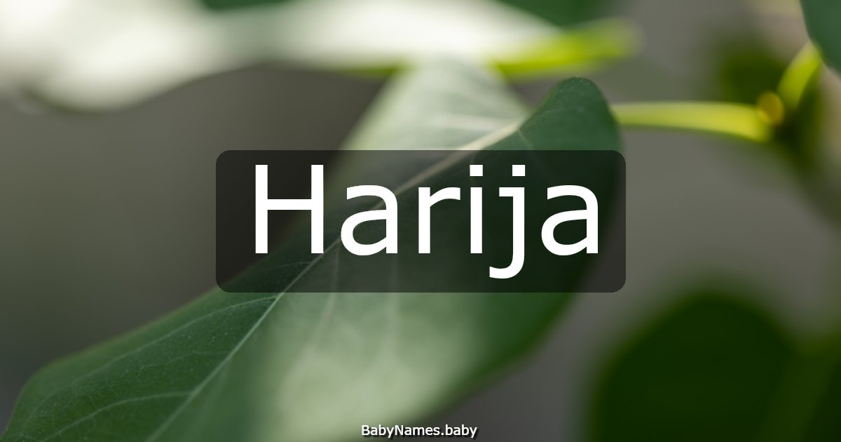 Harija
