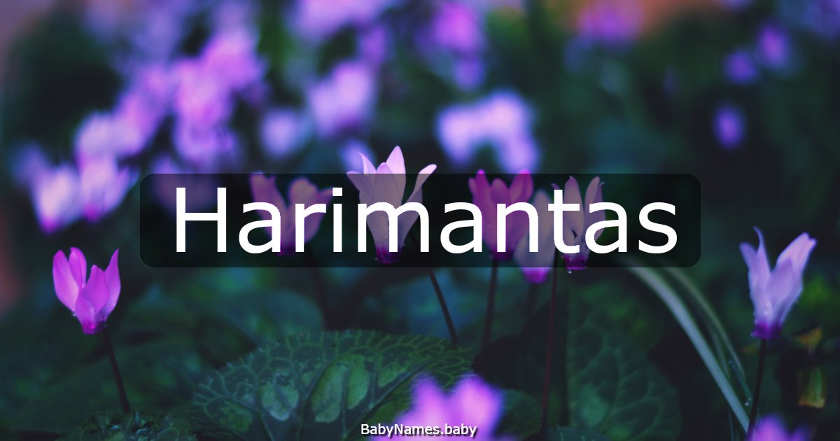 Harimantas