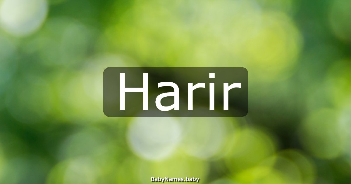 Harir