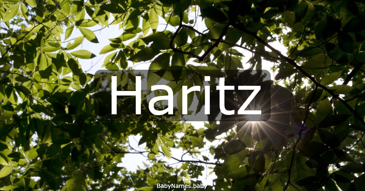 Haritz