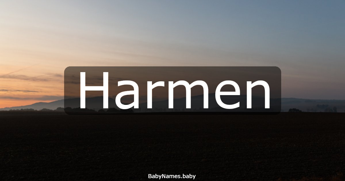 Harmen