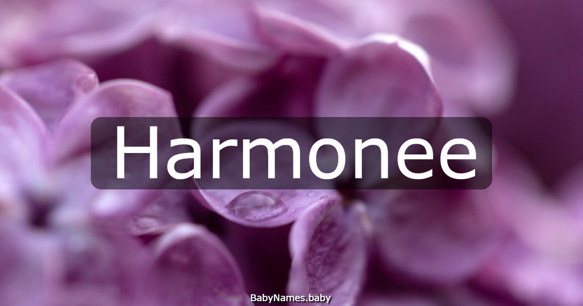 Harmonee