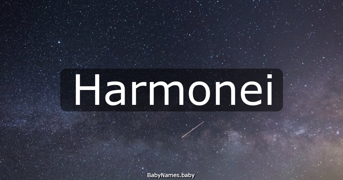 Harmonei