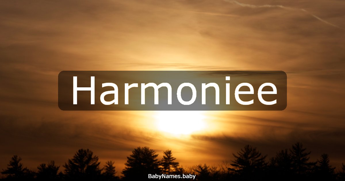 Harmoniee