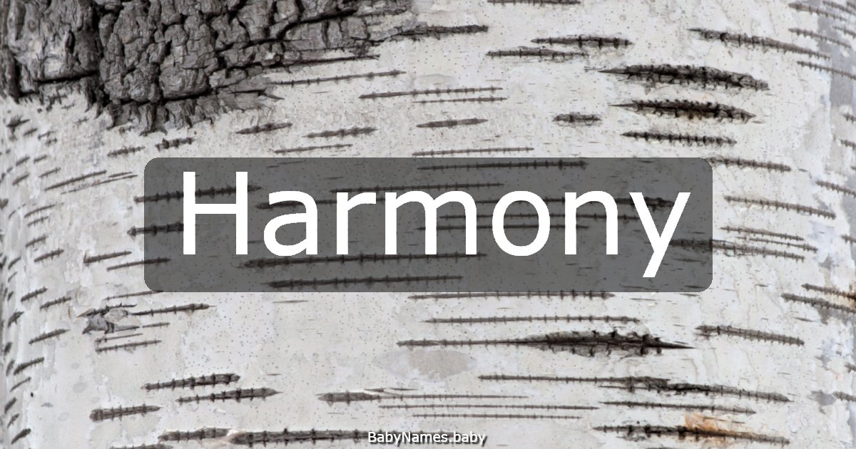 Harmony