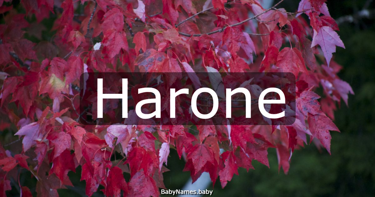 Harone