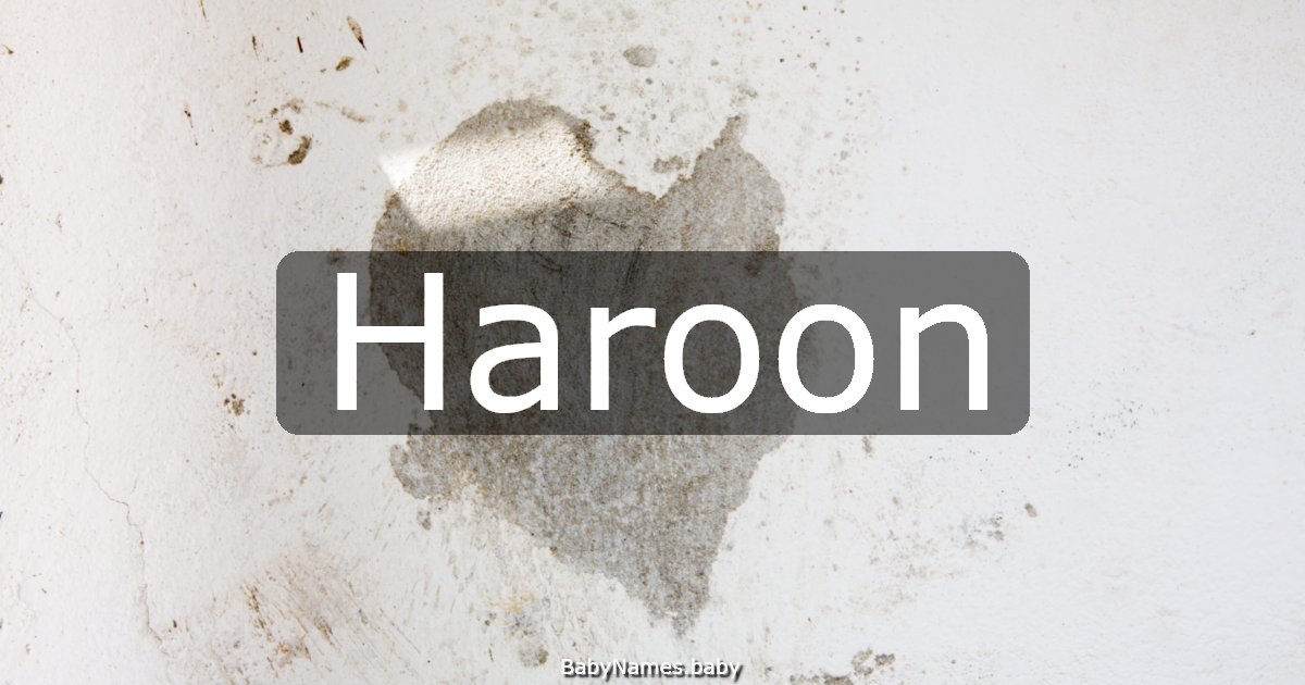 Haroon