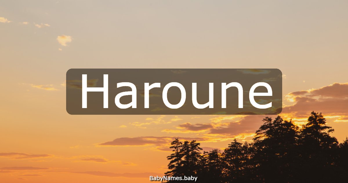 Haroune