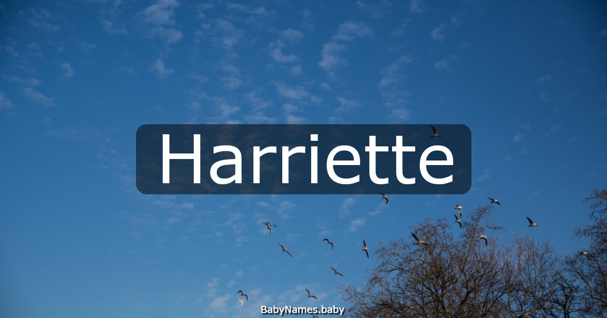 Harriette
