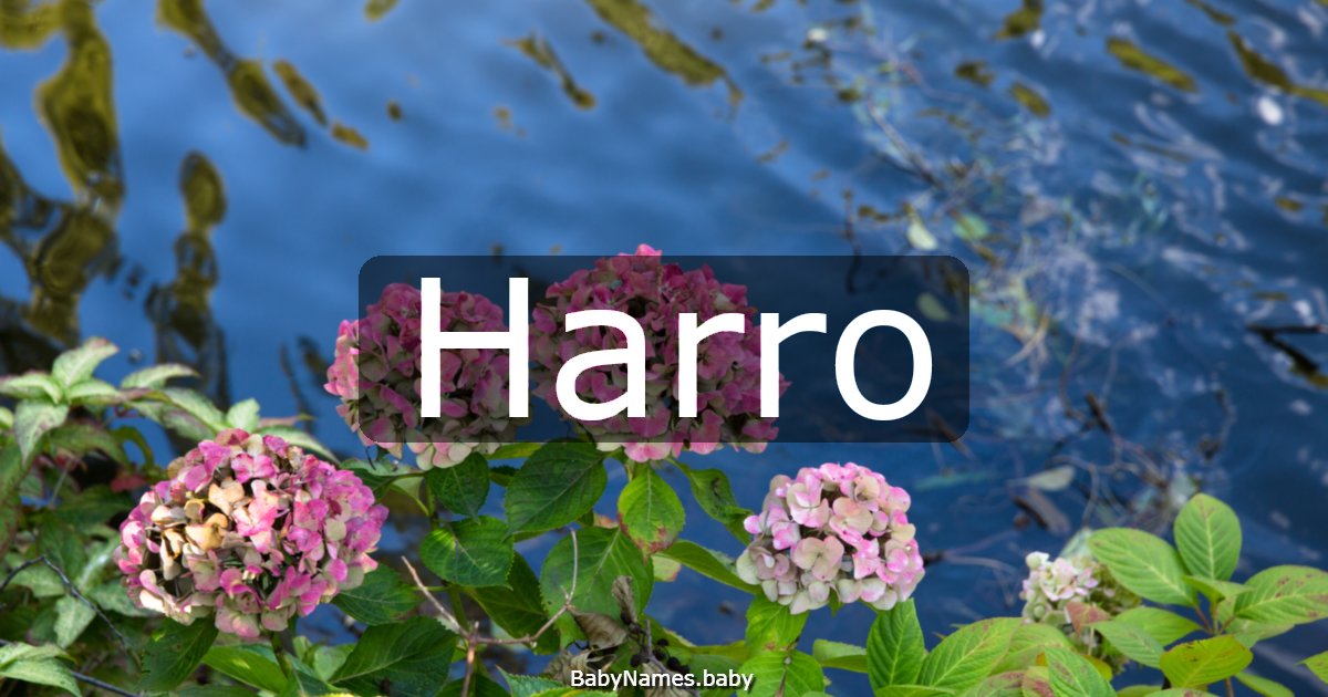 Harro