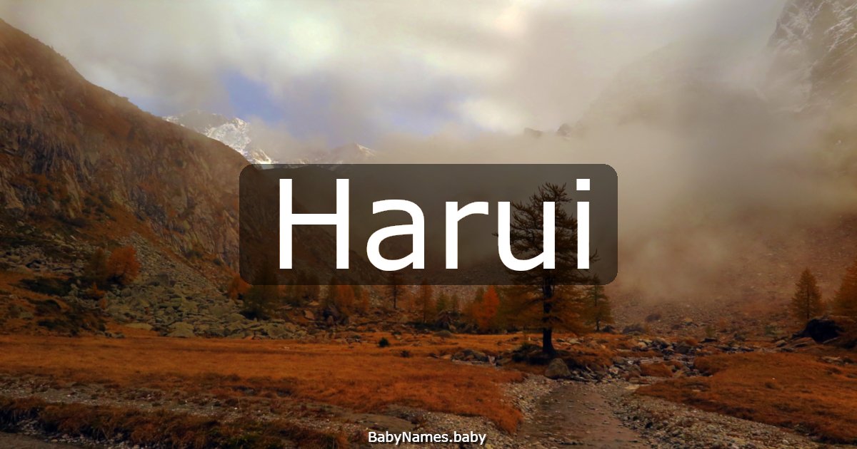 Harui