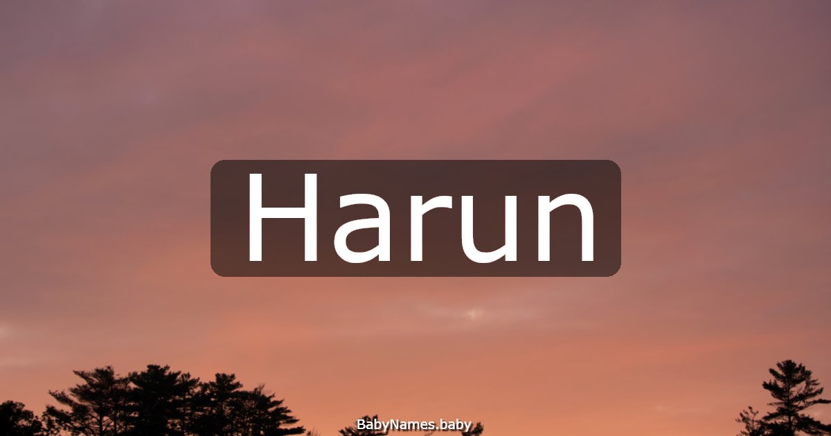 Harun