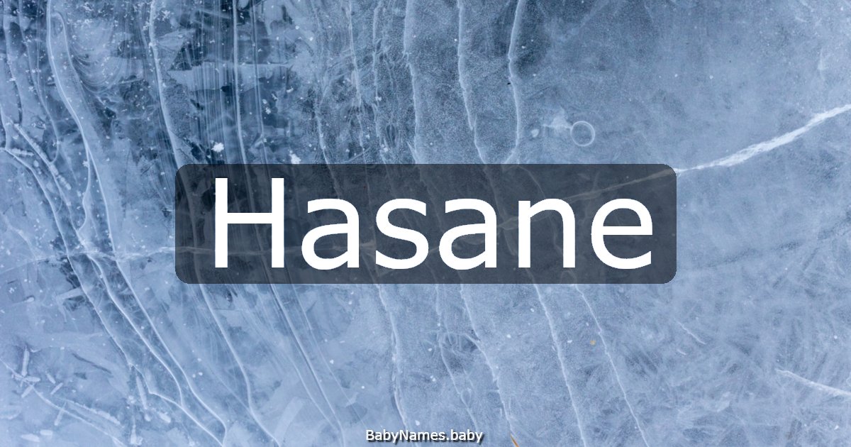 Hasane