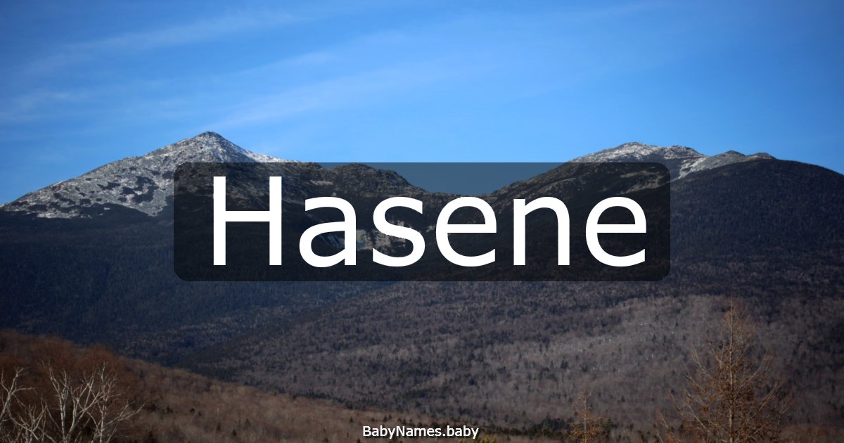 Hasene