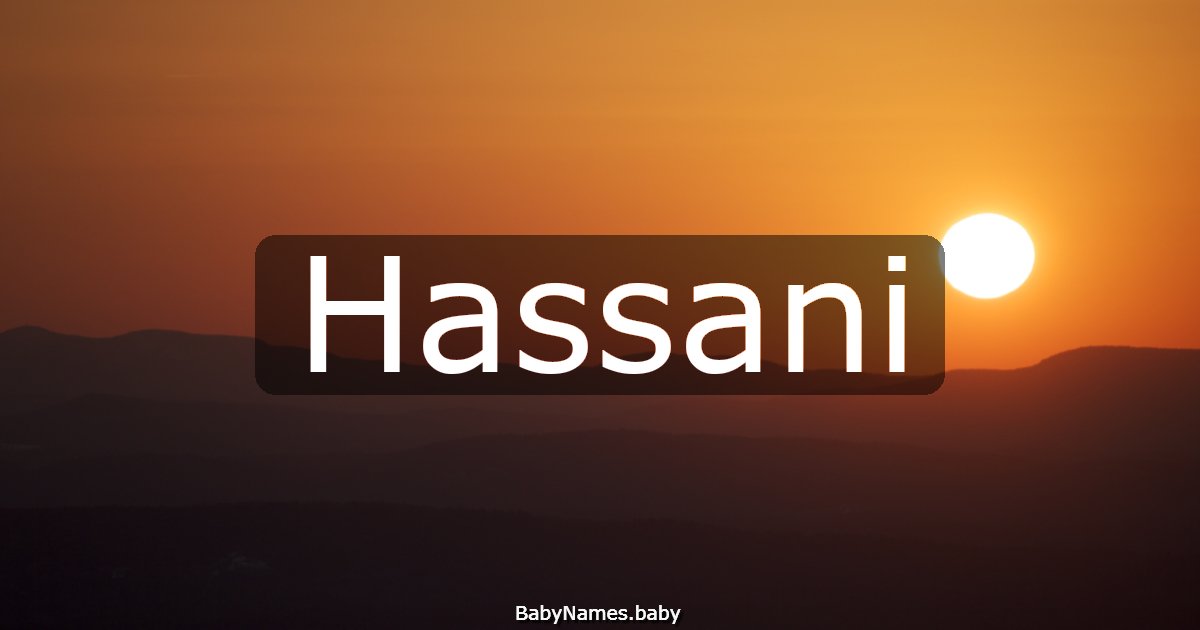 Hassani