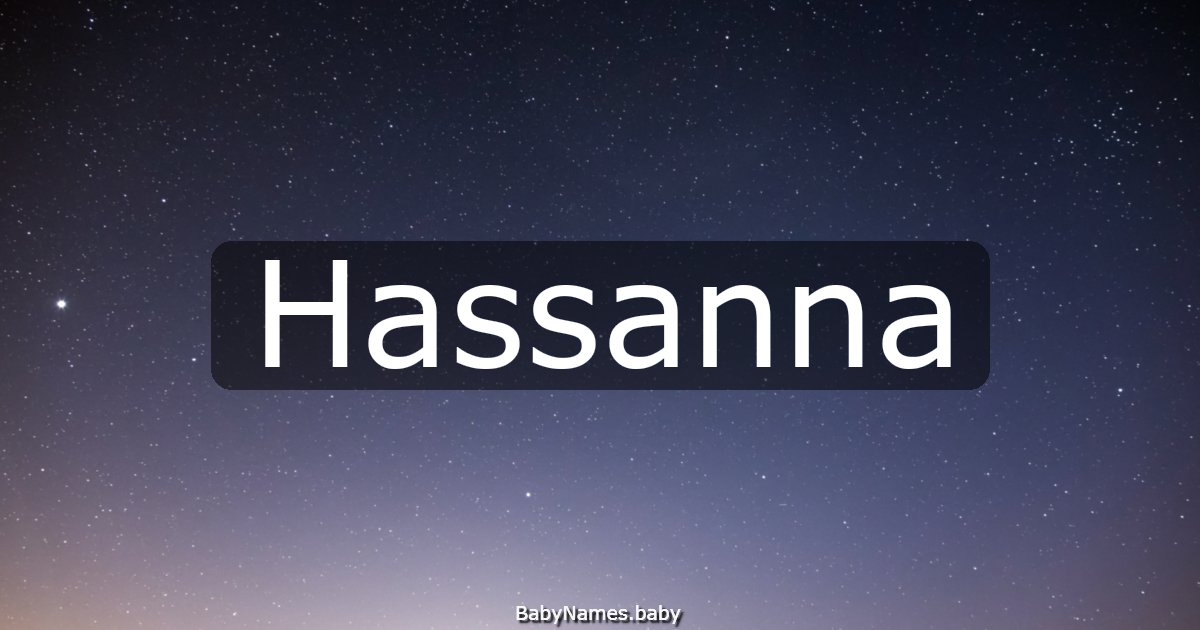 Hassanna