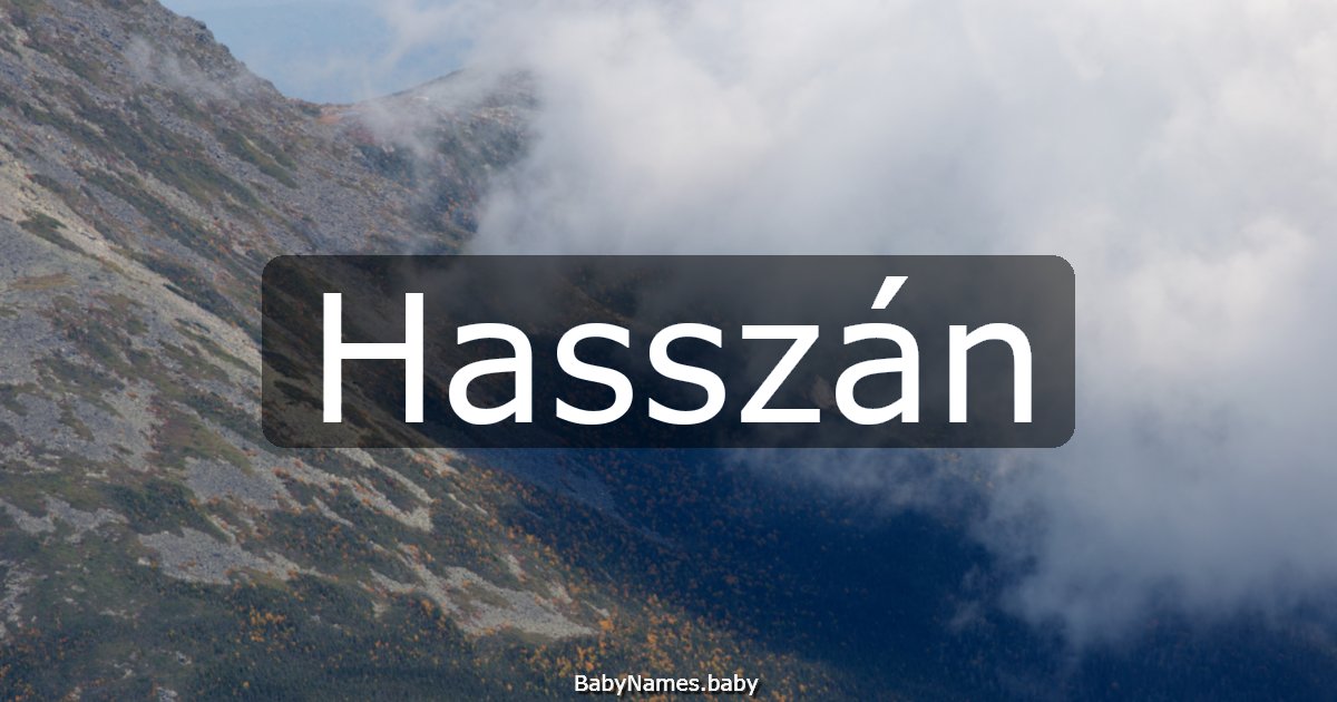 Hasszán