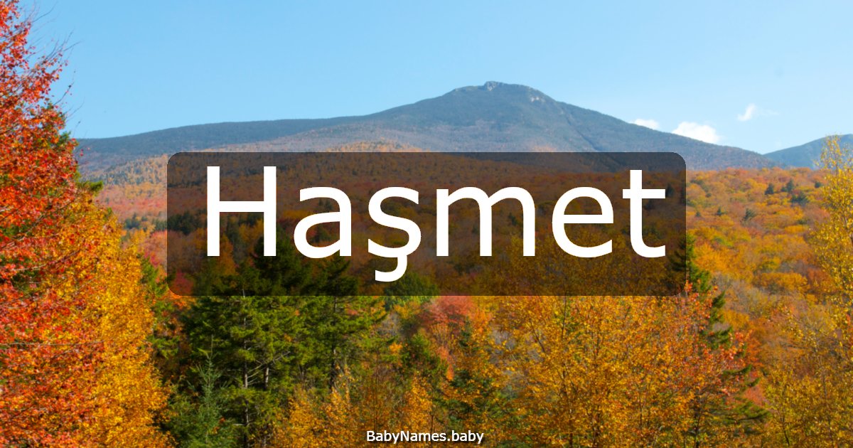 Haşmet