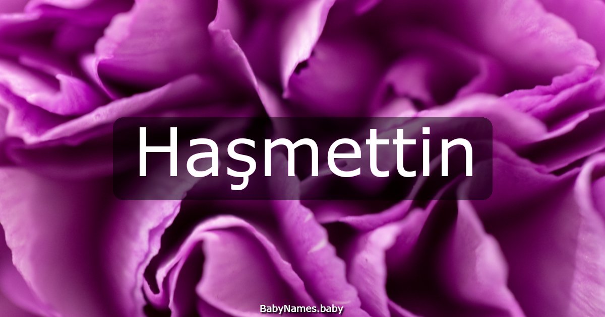 Haşmettin
